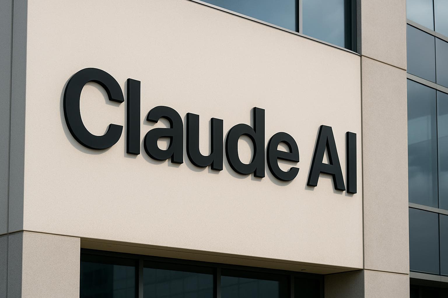 Claude AI logo on clean white background