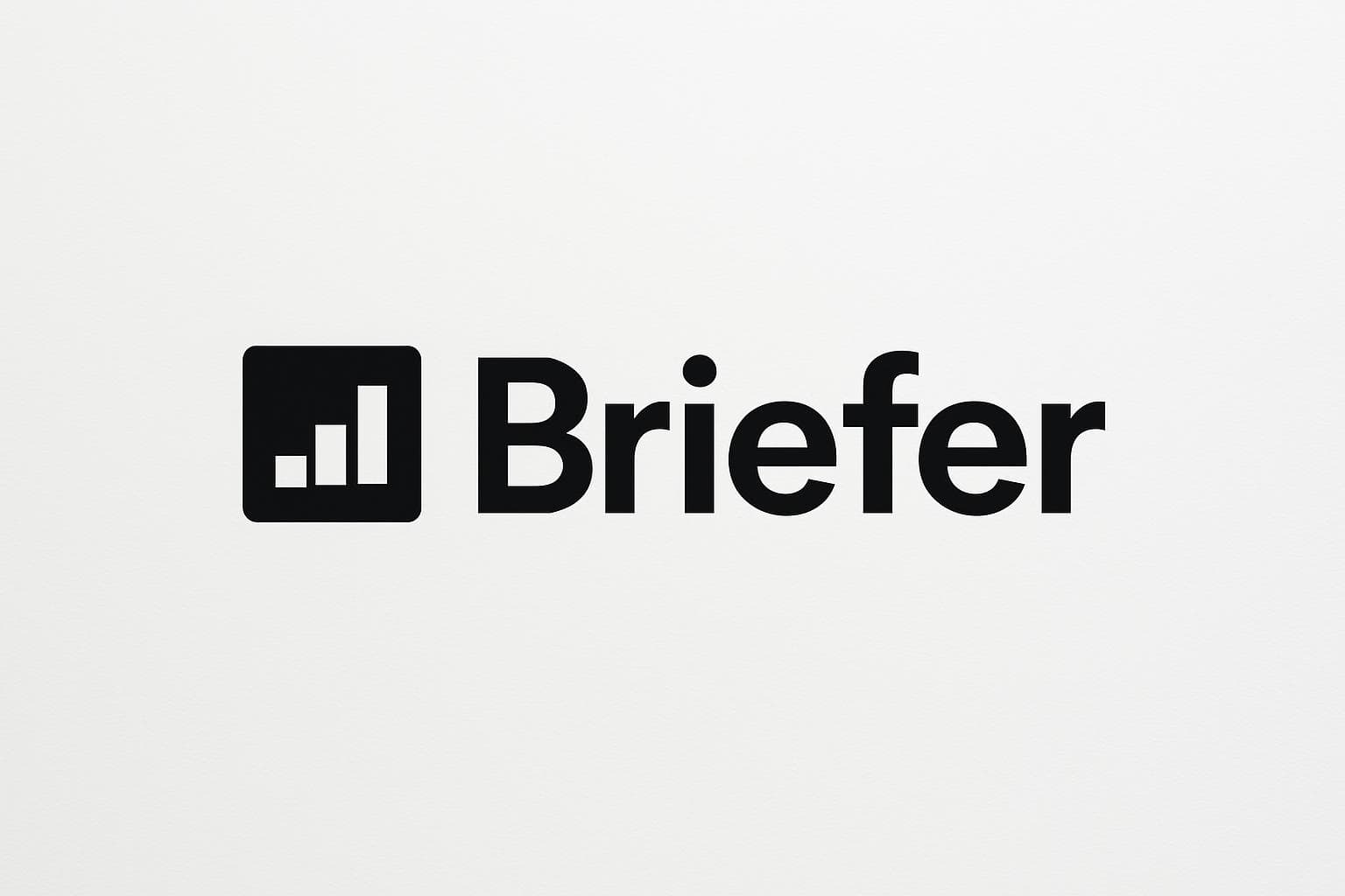 Briefer analytics notebook interface showing SQL query and chart