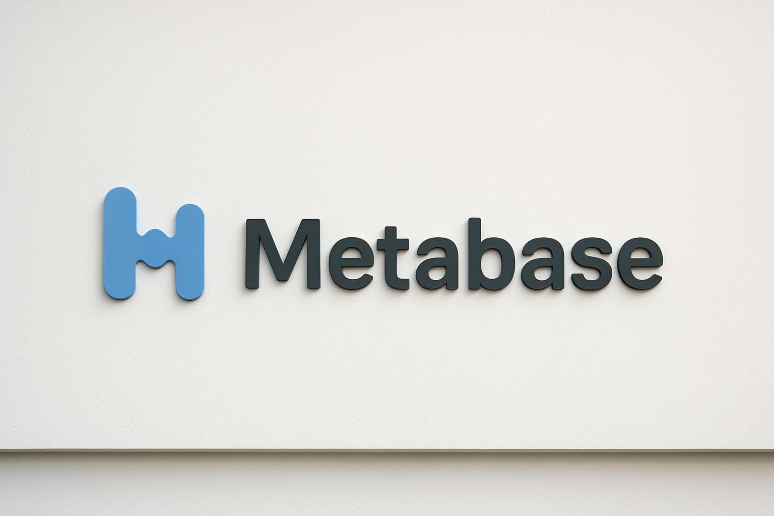 Metabase logo displayed for the article: How to Set Up Metabase Metabot AI