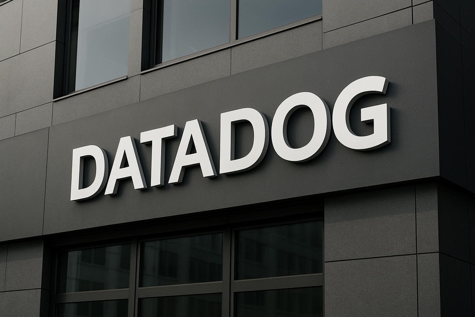 Datadog logo displayed on a clean professional background for a technology article about A/B testing experiments