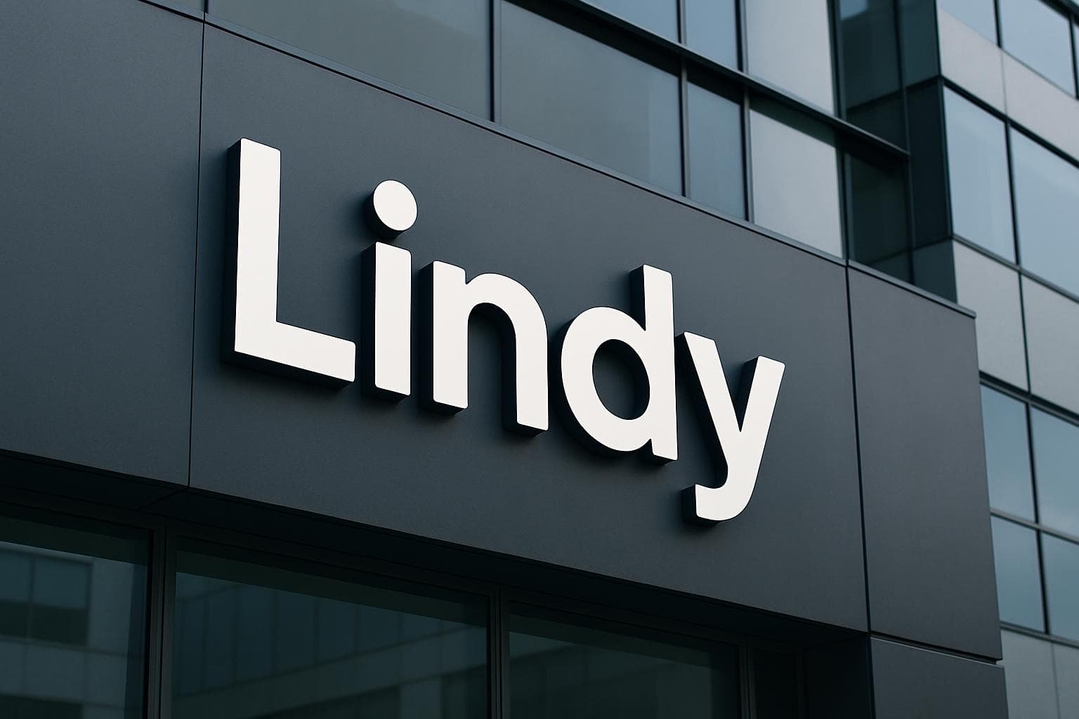 Lindy AI logo displayed on a clean professional background
