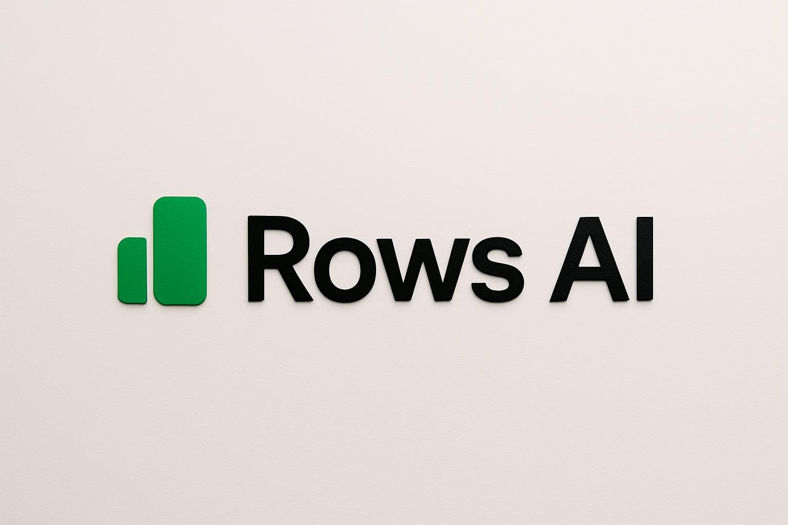 Rows AI spreadsheet analysis platform interface