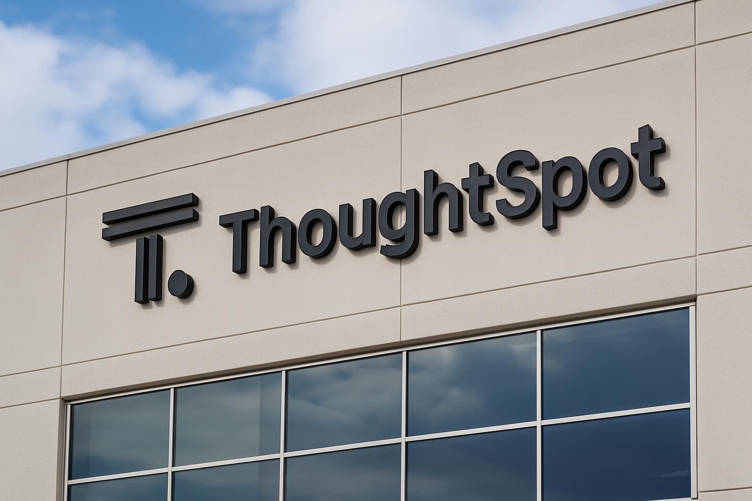 ThoughtSpot dashboard showing AI-powered natural language analytics with Spotter