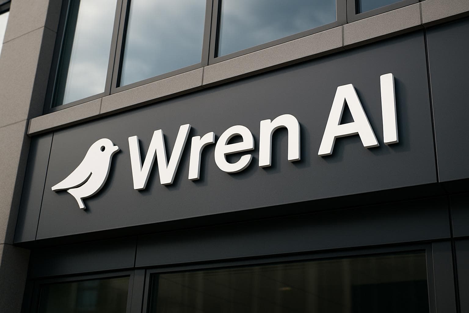 Screenshot of Wren AI interface showing natural language database query setup
